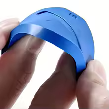 סט כלי איטום סיליקון כחול 4 חלקים להחלקת סיליקון וקווי איטום