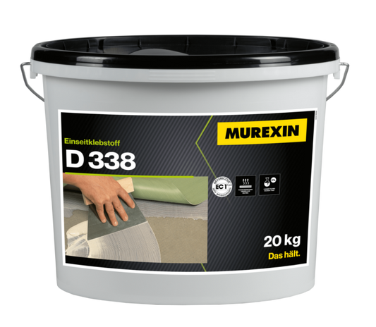 דבק אקרילי להדבקת PVC מקצועי D338 murexin