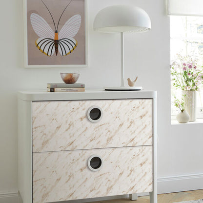 טפט מדבקה D-C-FIX דמוי שיש לעיצוב וחיפוי משטחים  Carrara beige