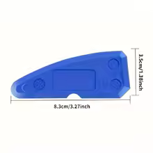 סט כלי איטום סיליקון כחול 4 חלקים להחלקת סיליקון וקווי איטום