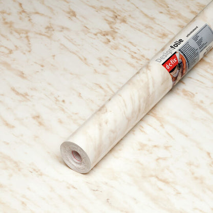 טפט מדבקה D-C-FIX דמוי שיש לעיצוב וחיפוי משטחים  Carrara beige