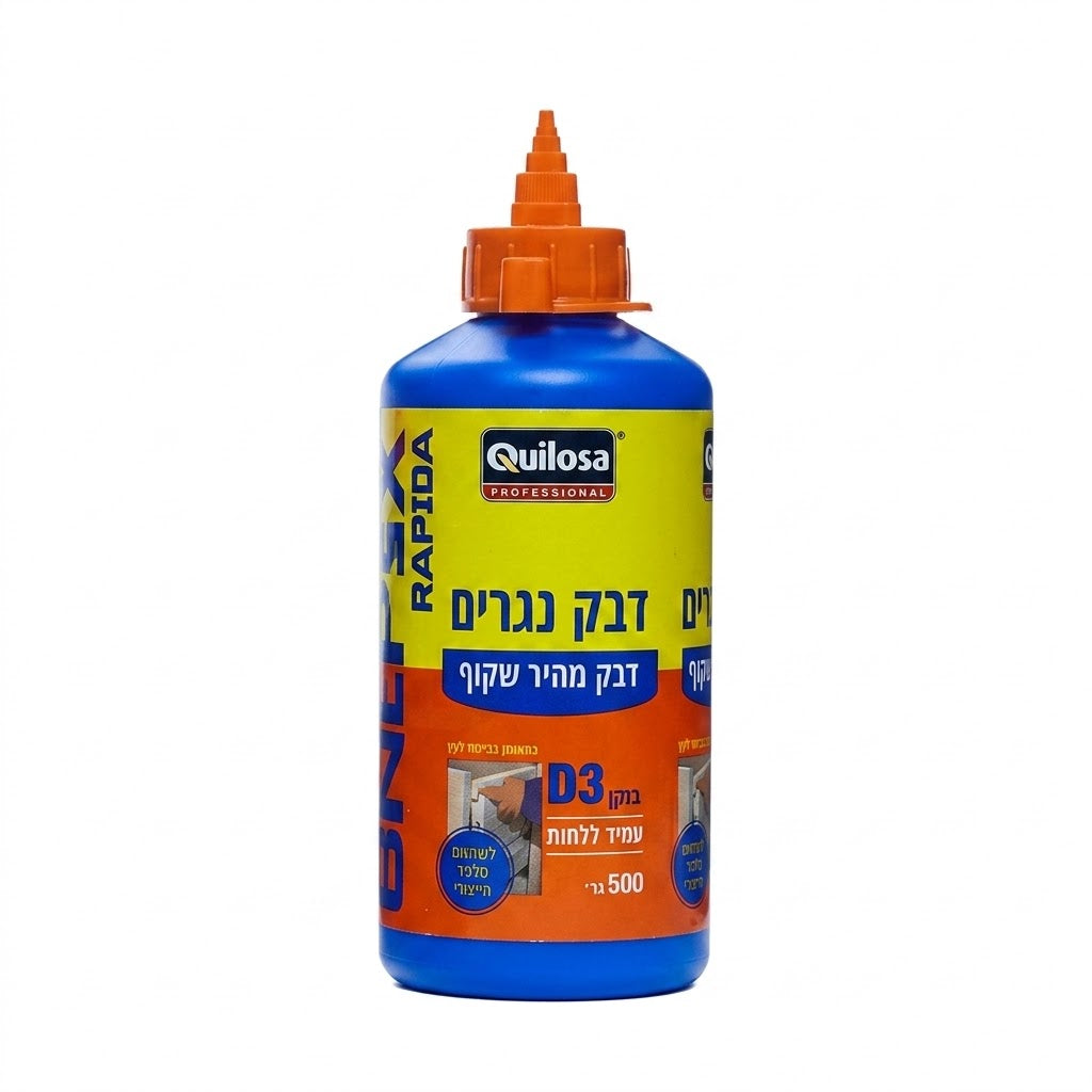 דבק נגרים שקוף ביבוש תקן d3