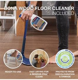 ערכת ניקוי לרצפות עץ (Bona Wood Floor Cleaner Kit)