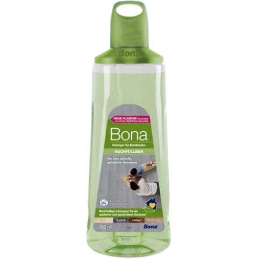 מחסנית מילוי לספריי מופ bona ניקוי אריחים ולימינציה 0.85 ליטר
